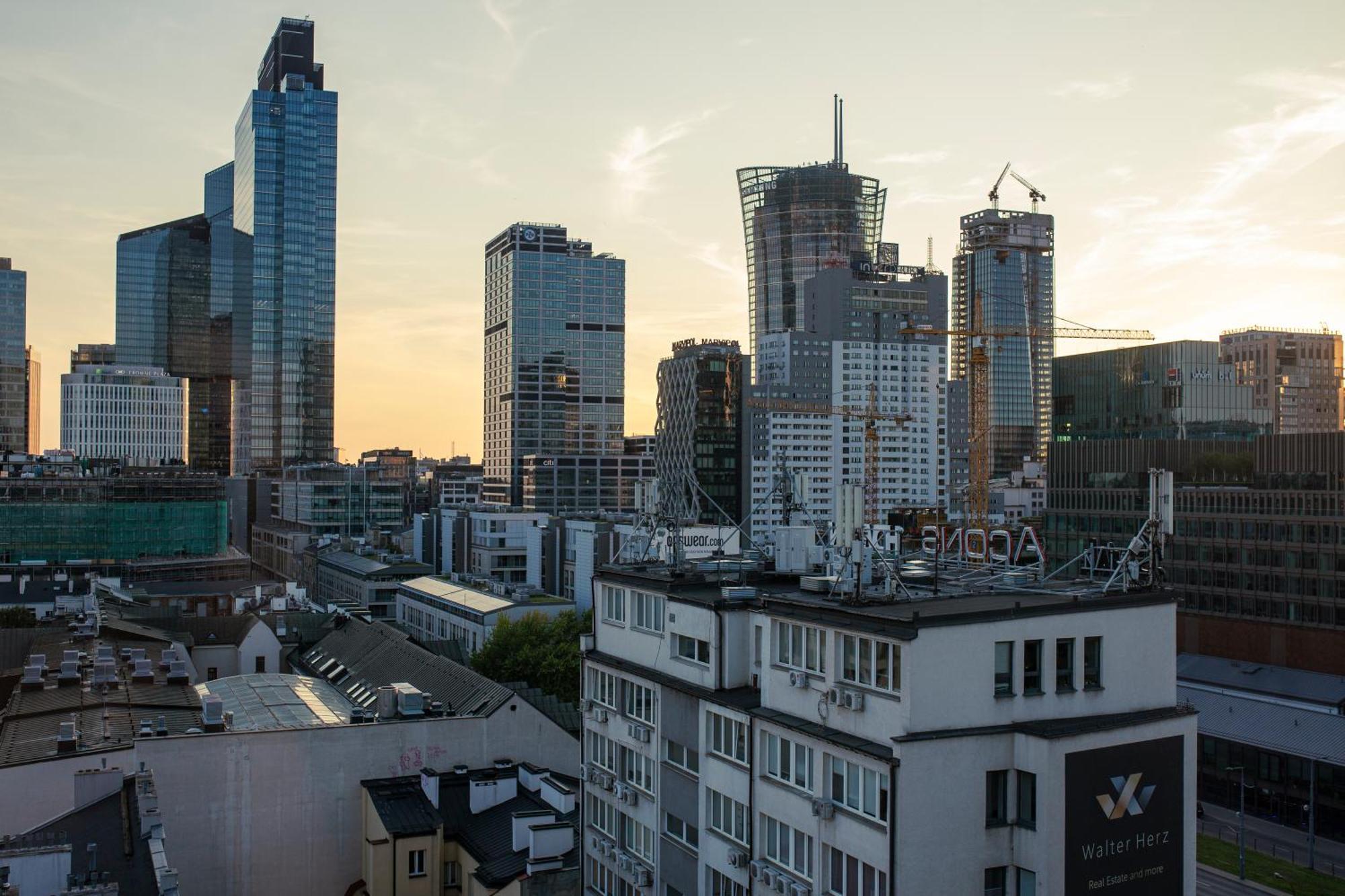 Iron Sunset Apartment Warsaw Luaran gambar